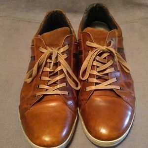 BOCAGE brown leather heritage lace-up shoes